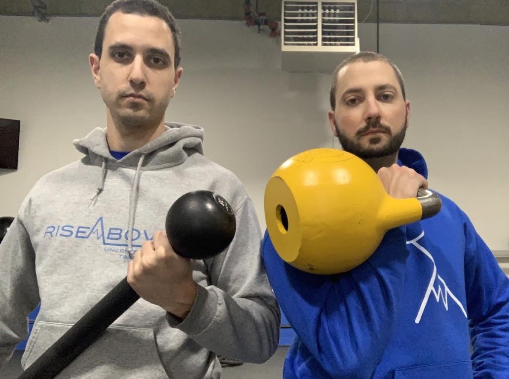 Founders of rise above personal training